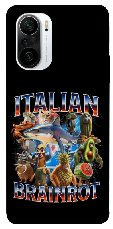 Чохол на Xiaomi Redmi K40 / K40 Pro / K40 Pro+ / Poco F3 Italian Brainrot фото 1 з 1