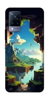 Чохол на Vivo V21 Minecraft sunrise фото 1 з 1