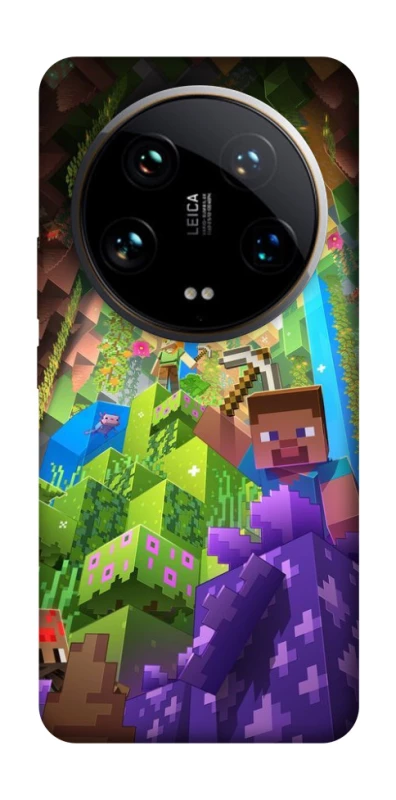 Чохол на Xiaomi 14 Ultra Minecraft forever фото 1 з 1