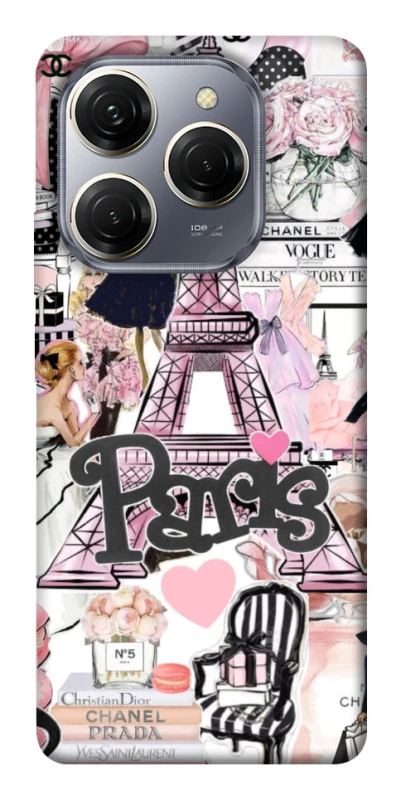 Чехол на TECNO Spark 20 Pro Fashion collage ver.8 фото 1 из 1