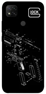 Чохол на Xiaomi Redmi 9C LOCK фото 1 з 1