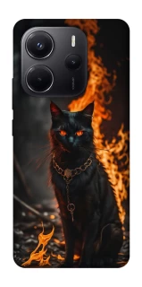 Чохол на Xiaomi Redmi Note 14 4G (Europe version) Вогняний кіт фото 1 з 1