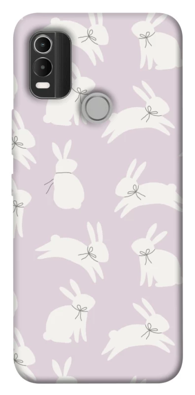 Чехол на Nokia C21 Plus Bunny Kisses фото 1 из 1