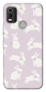 Чохол на Nokia C21 Plus Bunny Kisses фото 1 з 1