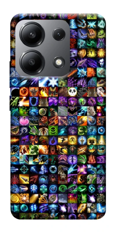 Чехол на Xiaomi Redmi Note 13 4G Abilities menu ver.1 фото 1 из 1