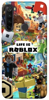 Чохол на Xiaomi Redmi Note 8T Life is Roblox фото 1 з 1