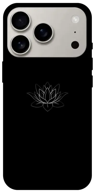 Чехол на Apple iPhone 18 Pro Black Lotus фото 2 из 2