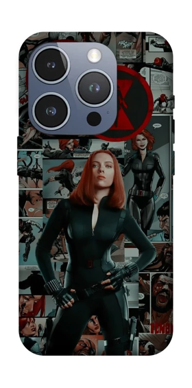 Чохол на Apple iPhone 16 Pro Black Widow фото 1 з 1