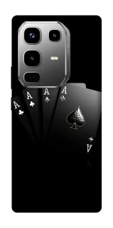 Чехол на Infinix Note 50 Pro Black Cards фото 1 из 1