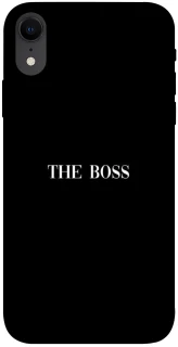 Чохол на Apple iPhone XR (6.1") The boss фото 1 з 1