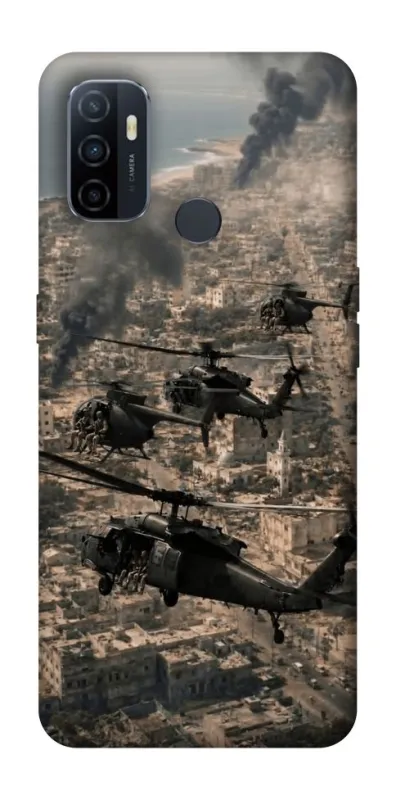 Чохол на Oppo A53 / A32 / A33 Black hawk фото 1 з 1