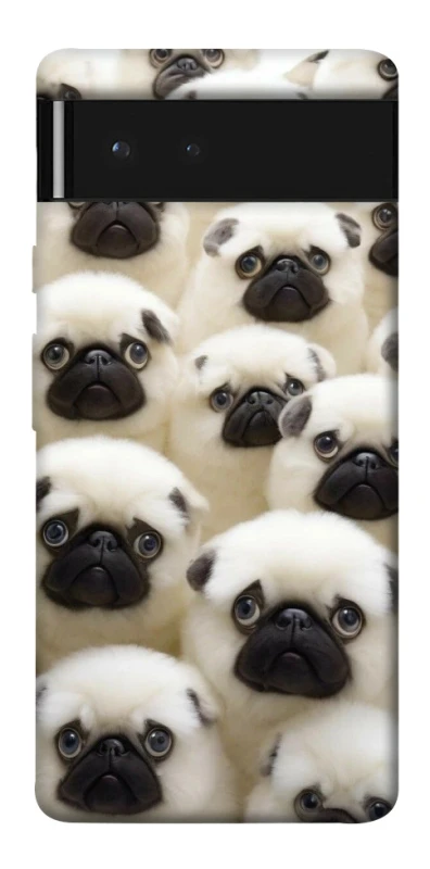 Чохол на Google Pixel 6 Doggy Pug Love фото 1 з 1