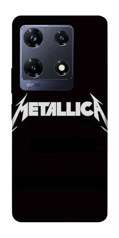 Чехол на Infinix Note 30 Pro Metallica logo фото 1 Чехол на Infinix Note 30 Pro Metallica logo фото 1 из 1