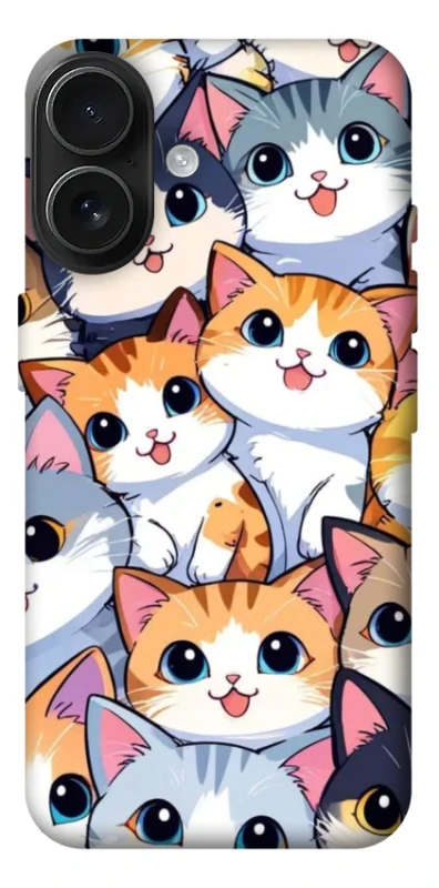 Чехол на Apple iPhone 17 (6.3") Cute Cat v2 фото 1 из 1