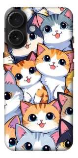 Чехол на Apple iPhone 17 (6.3") Cute Cat v2 фото 1 из 1