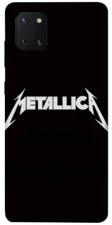 Чехол на Samsung Galaxy Note 10 Lite (A81) Metallica logo фото 1 Чехол на Samsung Galaxy Note 10 Lite (A81) Metallica logo фото 1 из 1