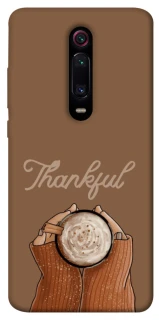 Чохол на Xiaomi Redmi K20 / K20 Pro / Mi9T / Mi9T Pro Thankful coffee фото 1 з 1