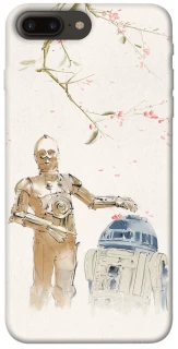 Чохол на Apple iPhone 7 plus / 8 plus Star Wars robots фото 1 з 1