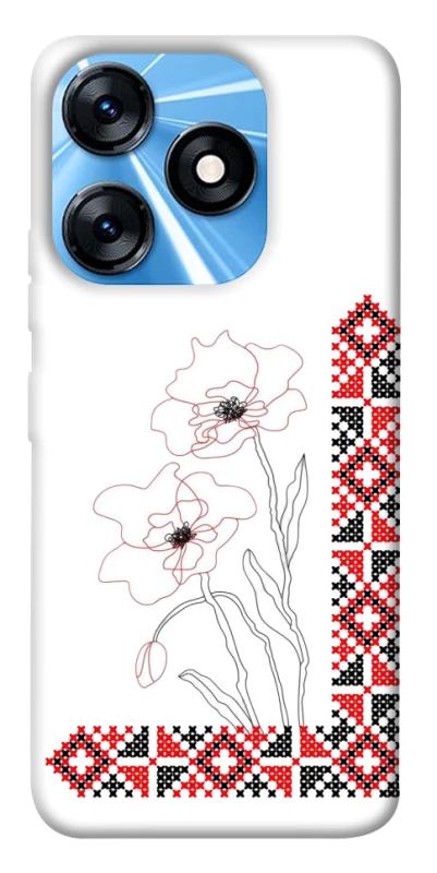 Чехол на TECNO Spark 10 Вышиванка на смартфон фото 1 из 1