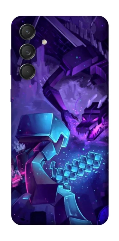 Чохол на Samsung Galaxy M55 Minecraft dragon фото 1 з 1