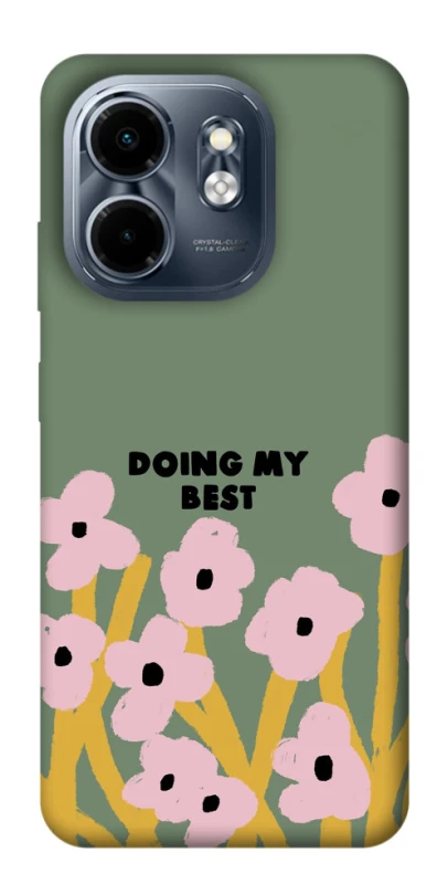 Чехол на Infinix Smart 9 4G / Hot 50i Doing my best фото 1 из 1