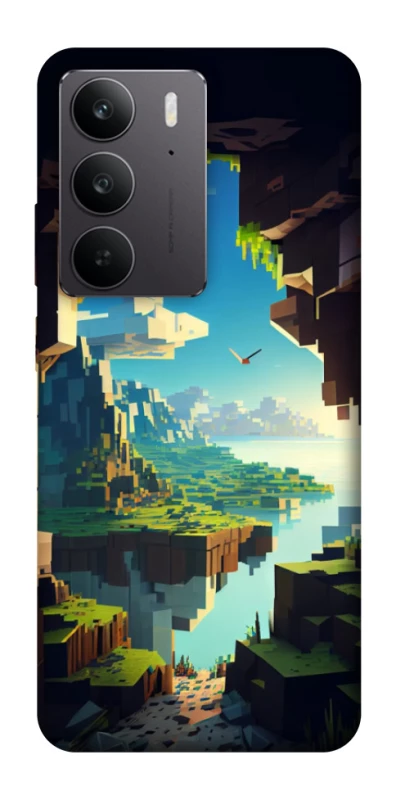 Чохол на Realme C75 Minecraft sunrise фото 1 з 1