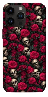 Чохол на Apple iPhone 14 Pro Max (6.7") Черепа та рози фото 1 з 1