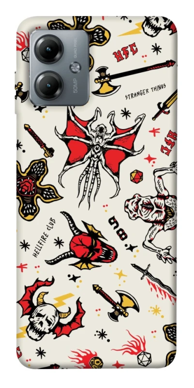 Чохол на Motorola Moto G14 Stranger Things ver.2 фото 1 з 1