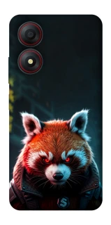 Чохол на ZTE Blade A34 4G Cyber Red Panda фото 1 з 1