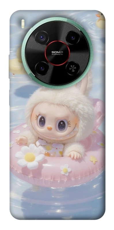Чохол на ZTE Nubia V70 Max Labubu swimming фото 1 з 1