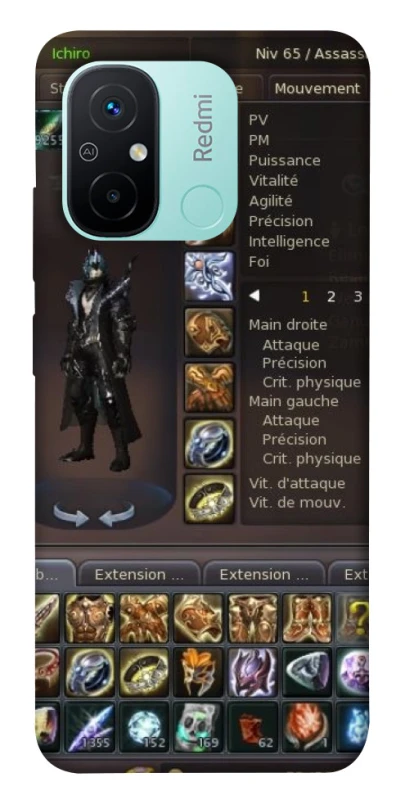 Чохол на Xiaomi Redmi 12C / Poco C55 Character Menu ver.1 фото 1 з 1