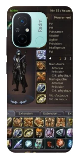 Чехол на Xiaomi Redmi 12C / Poco C55 Character Menu ver.1 фото 1 из 1