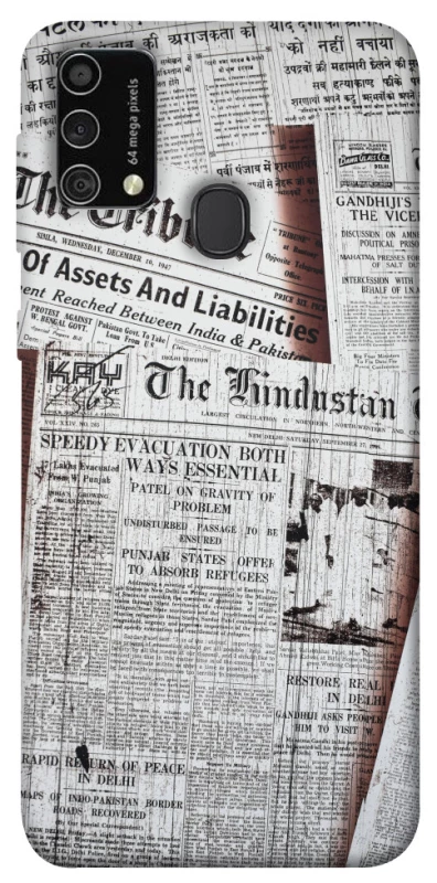 Чехол на Samsung Galaxy M21s Газеты фото 1 из 1