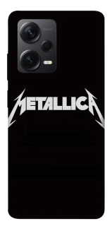 Чехол на Xiaomi Redmi Note 12 Pro 5G Metallica logo фото 1 Чехол на Xiaomi Redmi Note 12 Pro 5G Metallica logo фото 1 из 1