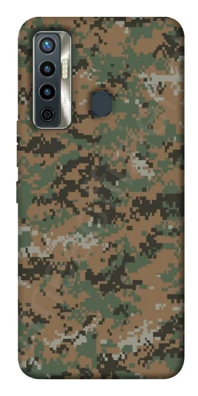 Чехол на TECNO Camon 17 Camouflage v32 фото 1 из 1