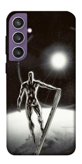 Чехол на Samsung Galaxy S23 FE Серебряный сёрфер фото 1 из 1