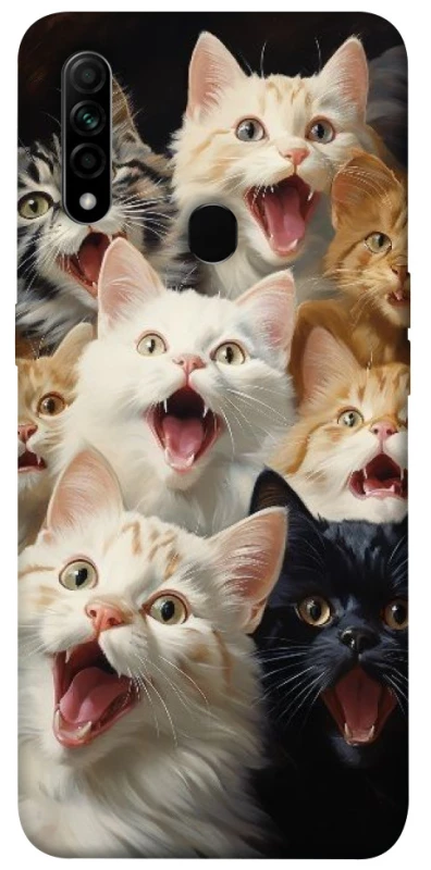 Чохол на Oppo A31 Коти фото 1 з 1