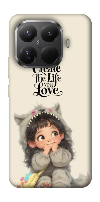 Чохол на Xiaomi 15T Pro Create the life you love фото 1 з 1