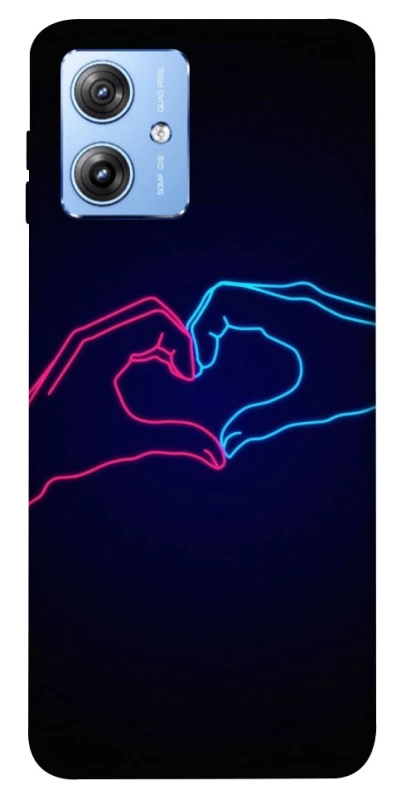 Чохол на Motorola Moto G84 Neon love фото 1 з 1