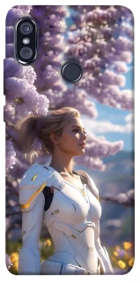 Чехол на Xiaomi Redmi Note 5 Pro / Note 5 (AI Dual Camera) Cyber space girl ver.1 фото 1 из 1