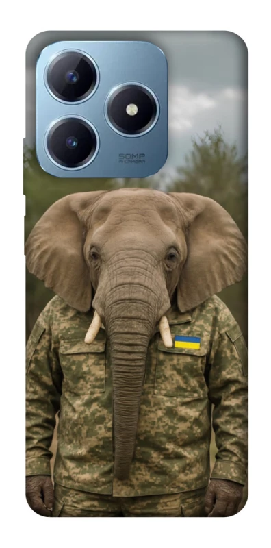 Чехол на Realme C63 Слон защитник фото 1 из 1