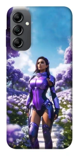 Чехол на Samsung Galaxy A14 4G/5G Cyber space girl ver.4 фото 1 из 1