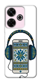 Чехол на Xiaomi Redmi 13 4G Современная вышиванка фото 1 из 1