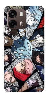 Чехол на Oppo A6 jujutsu kaisen v4 фото 1 из 2
