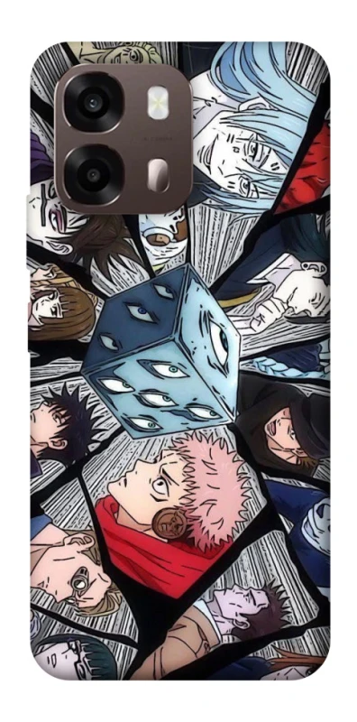 Чехол на Oppo A6 jujutsu kaisen v4 фото 2 из 2
