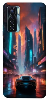 Чехол на TECNO Camon 17 Pro Cyber city фото 1 из 1