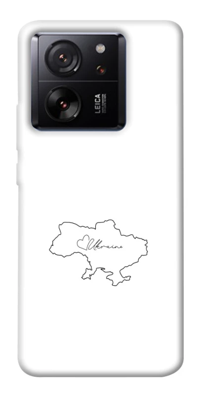 Чохол на Xiaomi 13T Ukraine map фото 1 з 1