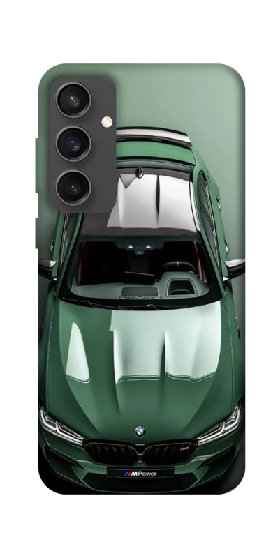 Чехол на Samsung Galaxy S24 FE BMW green фото 1 из 1