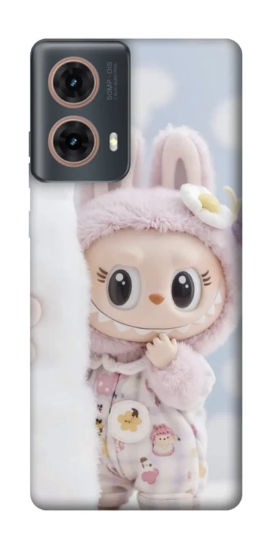 Чохол на Motorola Moto G85 Labubu Happy фото 1 з 1