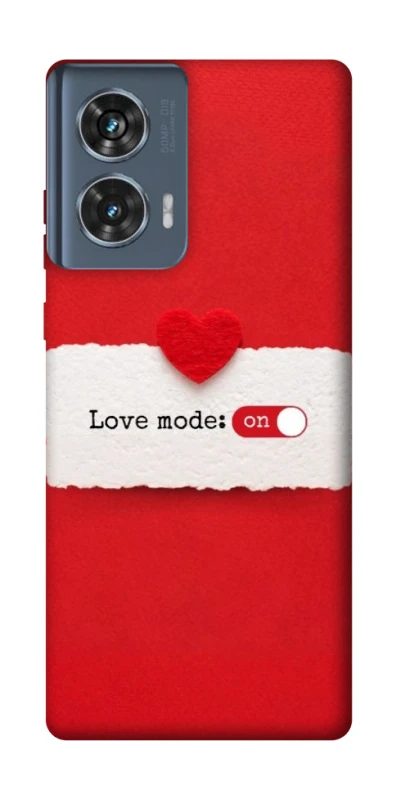 Чохол на Motorola Edge 50 Love Mode ON фото 1 з 1